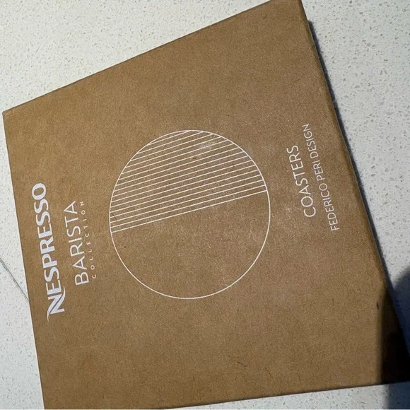 Nespresso Barista Collection Aluminum Orange Coasters - Picture 13 of 15